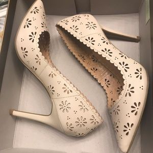Lauren Conrad Ivory 4” heels